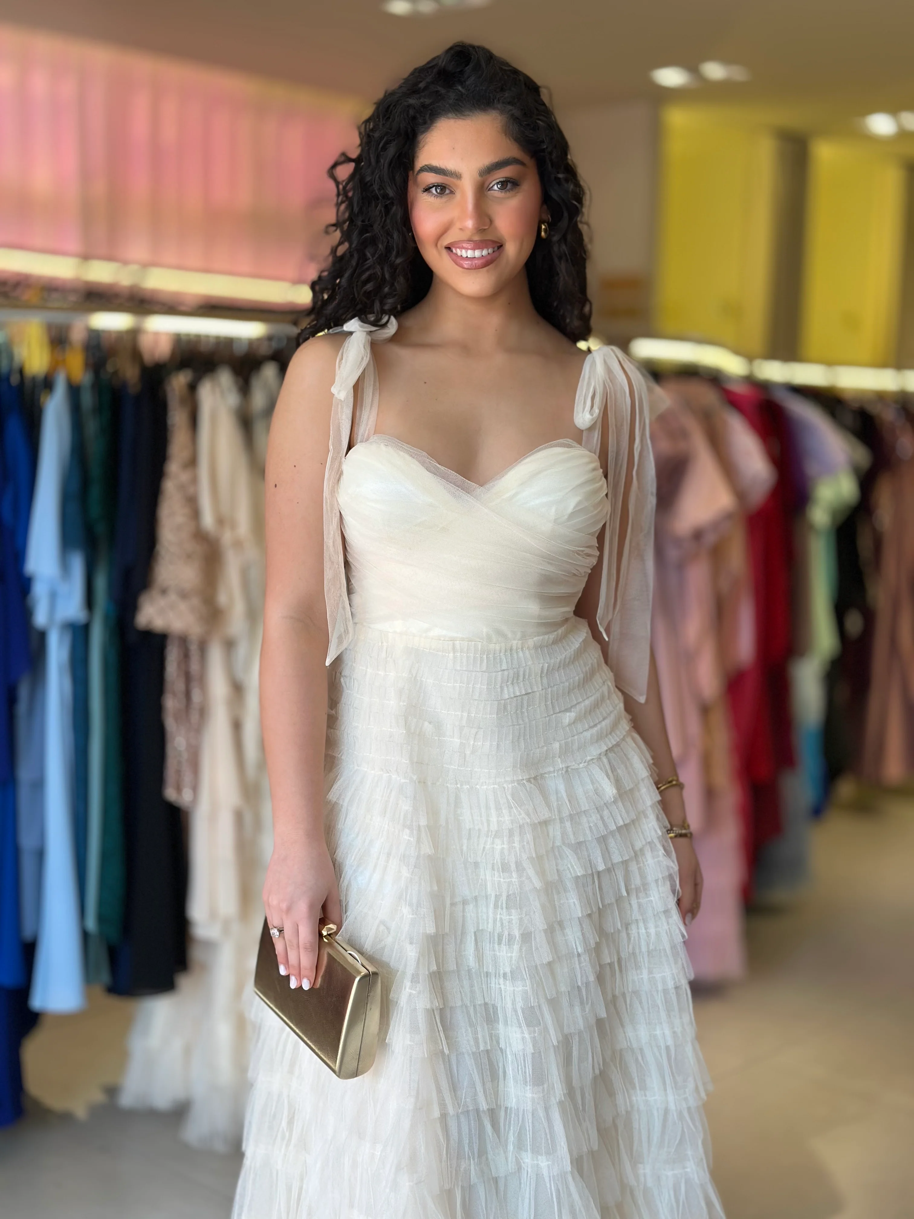 Vestidos cerimónia Curtos-midi
